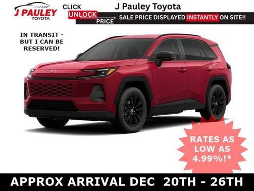 Ruby Flare Pearl 2026 Toyota RAV4 XLE