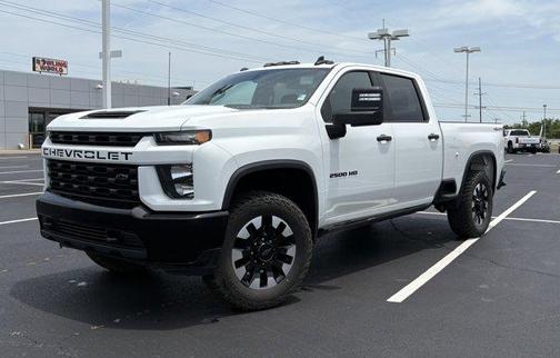 Summit White 2020 Chevrolet Silverado 2500 Custom