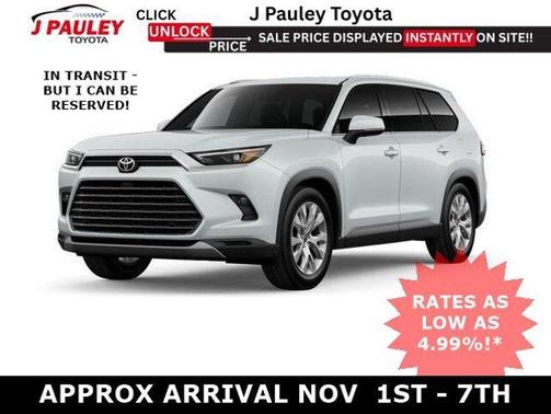 Wind Chill Pearl 2026 Toyota Grand Highlander Hybrid Limited