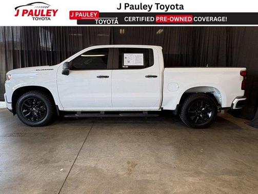 Summit White 2022 Chevrolet Silverado 1500 Limited Custom