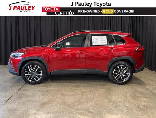 Soul Red Crystal 2026 Toyota Corolla Cross XLE