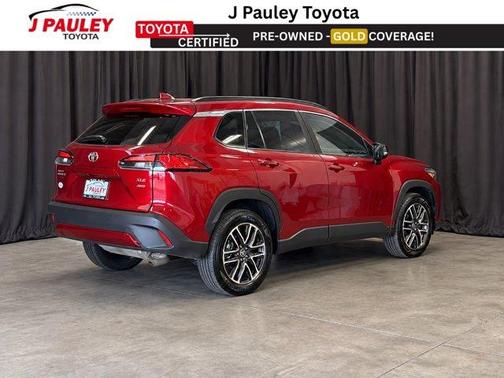Soul Red Crystal 2026 Toyota Corolla Cross XLE