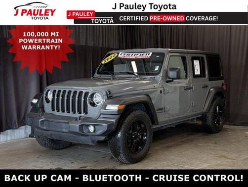 Sting Gray Clearcoat 2022 Jeep Wrangler Unlimited Sport Altitude