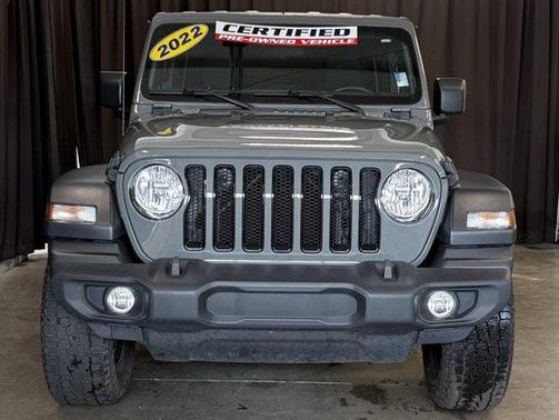 Sting Gray Clearcoat 2022 Jeep Wrangler Unlimited Sport Altitude