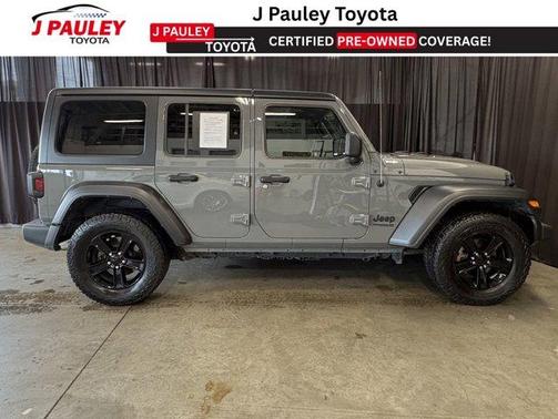 Sting Gray Clearcoat 2022 Jeep Wrangler Unlimited Sport Altitude