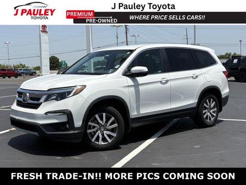Platinum White Pearl 2020 Honda Pilot EX