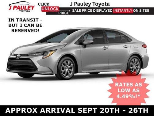 Classic Silver Metallic 2026 Toyota Corolla LE