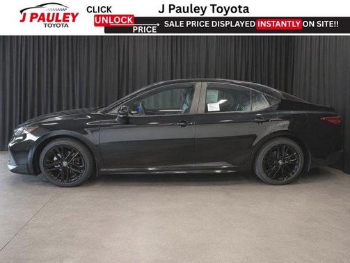 Midnight Black Metallic 2026 Toyota Camry SE
