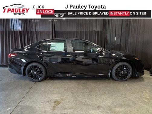 Midnight Black Metallic 2026 Toyota Camry SE