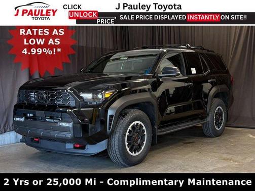 Black 2026 Toyota 4Runner TRD Off Road Premium