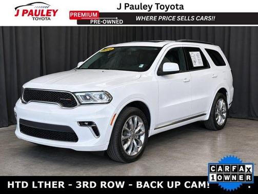 Vice White 2021 Dodge Durango SXT