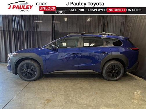 Blue 2026 Toyota bZ Woodland