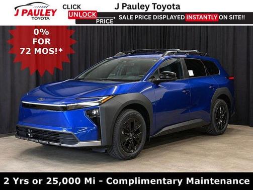 Blue 2026 Toyota bZ Woodland