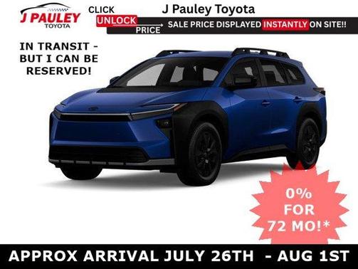 Blue 2026 Toyota bZ Woodland