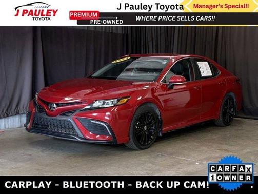 Red 2024 Toyota Camry SE