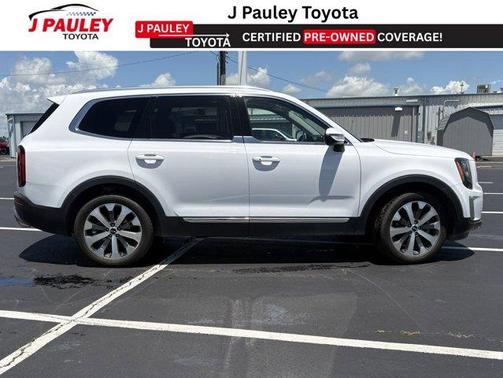 Glacial White Pearl 2021 Kia Telluride EX