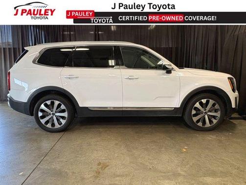 Glacial White Pearl 2021 Kia Telluride EX