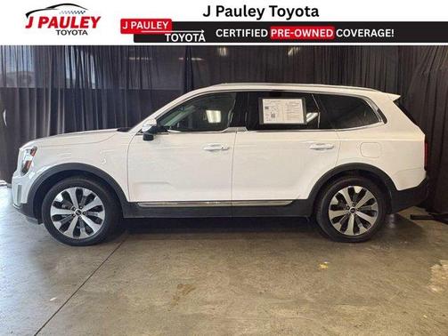 Glacial White Pearl 2021 Kia Telluride EX