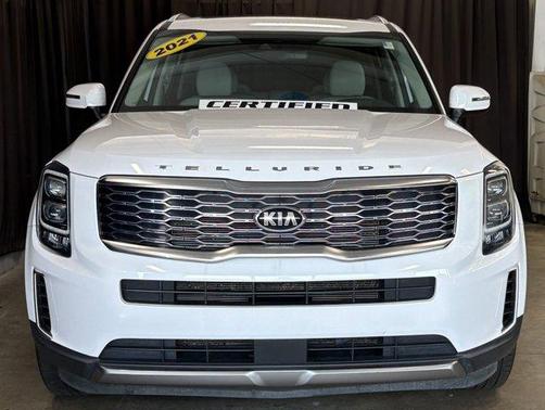 Glacial White Pearl 2021 Kia Telluride EX