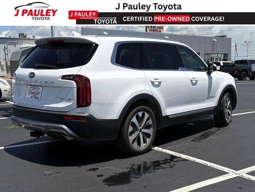Glacial White Pearl 2021 Kia Telluride EX