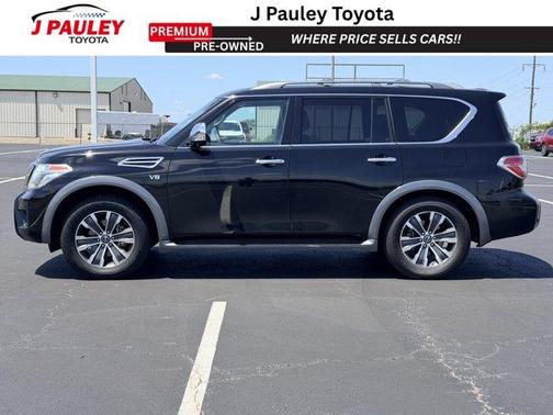 Black 2017 Nissan Armada SL