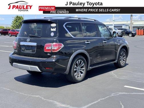 Black 2017 Nissan Armada SL