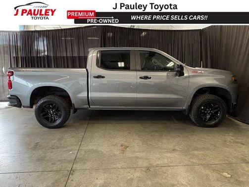 Satin Steel Metallic 2021 Chevrolet Silverado 1500 LT Trail Boss