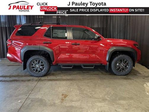 Red 2026 Toyota 4Runner SR5