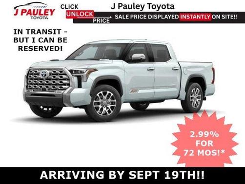 Wind Chill Pearl 2026 Toyota Tundra Hybrid 1794 Edition