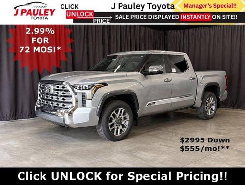 Celestial Silver Metallic 2026 Toyota Tundra 1794 Edition
