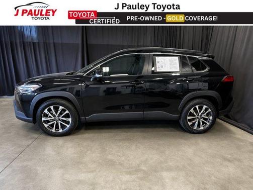 Jet Black 2025 Toyota Corolla Cross XLE