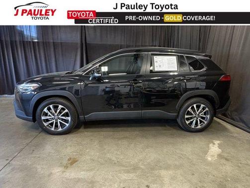 Jet Black 2025 Toyota Corolla Cross XLE