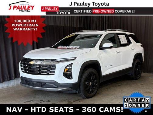 Summit White 2025 Chevrolet Equinox LT
