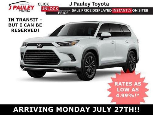 Wind Chill Pearl 2026 Toyota Grand Highlander Hybrid MAX Platinum