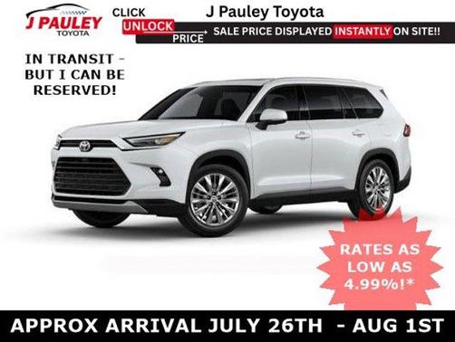Wind Chill Pearl 2026 Toyota Grand Highlander Hybrid MAX Platinum