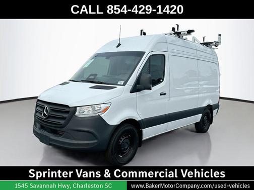 Arctic White 2026 Mercedes-Benz Sprinter 2500 Cargo 144 WB