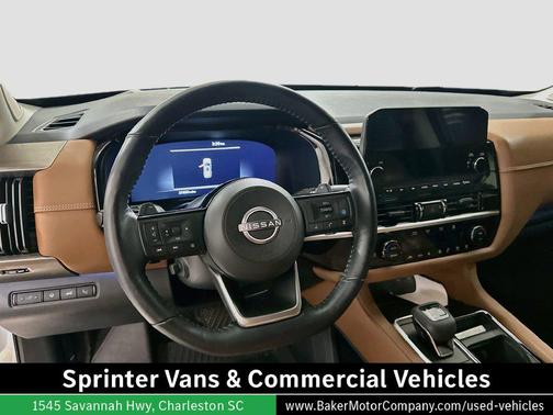 Pearl White Tricoat 2023 Nissan Pathfinder Platinum 4WD