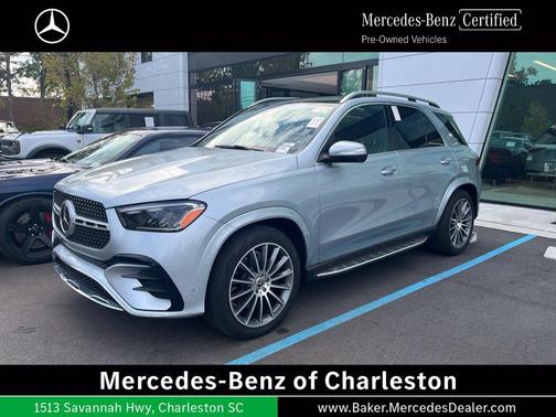 Cirrus Silver Metallic 2024 Mercedes-Benz GLE 450 4MATIC