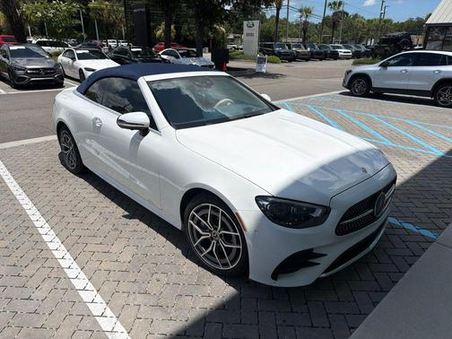 White 2023 Mercedes-Benz E-Class E 450 4MATIC