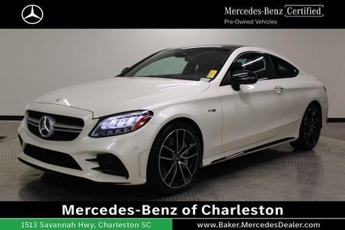 MANUFAKTUR Diamond White Metallic 2022 Mercedes-Benz AMG C 43 4MATIC