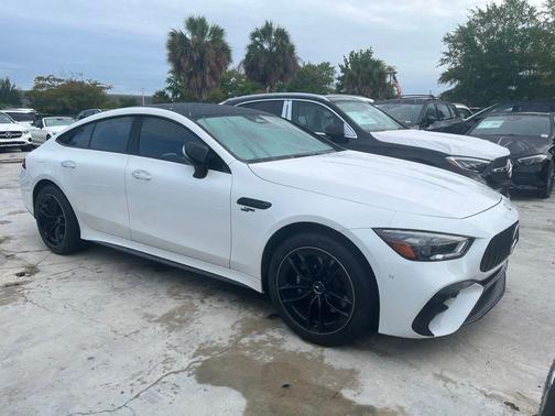 White 2024 Mercedes-Benz AMG GT 53 4-Door