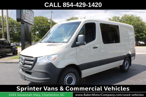 Pebble Grey 2026 Mercedes-Benz Sprinter 2500 Crew 144 WB