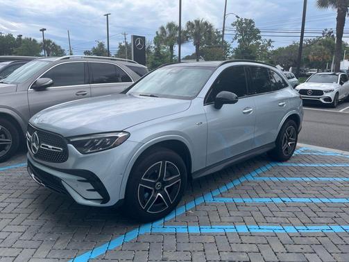 Cirrus Silver Metallic 2025 Mercedes-Benz GLC 350e Base