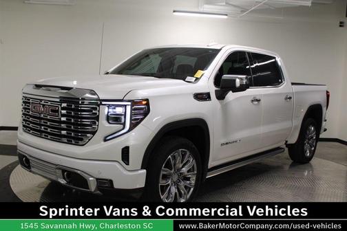 White Frost Tricoat 2024 GMC Sierra 1500 Denali