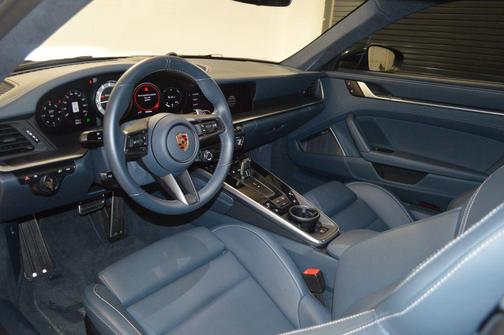 Gentian Blue Metallic 2025 Porsche 911 Turbo S