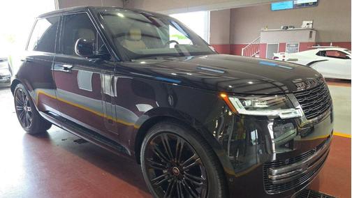 Black 2025 Land Rover Range Rover P400 SE