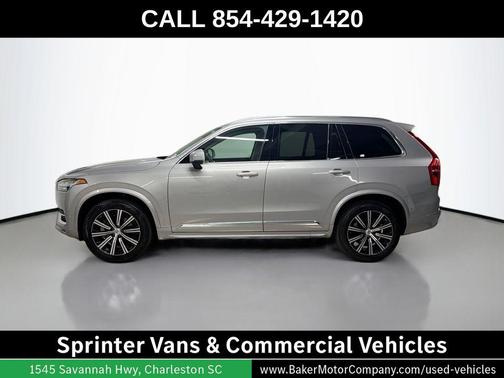 Silver Dawn Metallic 2024 Volvo XC90 B6 Plus Bright Theme 7-Seater