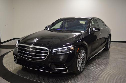 Obsidian Black Metallic 2025 Mercedes-Benz S-Class 4MATIC
