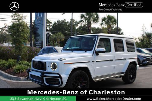 Polar White 2020 Mercedes-Benz AMG G 63 4MATIC