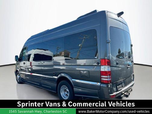 Gray 2016 Mercedes-Benz Sprinter 3500 High Roof